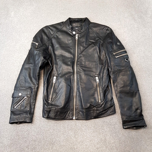 Diesel giacca uomo media pelle - diesel,