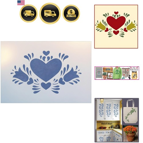 Modello stencil cuore - stencil,