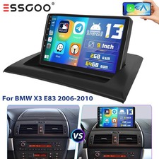 2+64G 9"Andriod13 autoradio stereo per BMW X3 E83 06-10 touchscreen GPS WIFI RDS