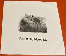 Barricada 22 ‎– Barricada 22 CDr - Self-released 2009 (VG+/VG+) italy combat
