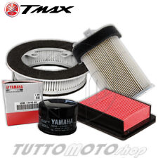 KIT 3 FILTRI ARIA + FILTRO OLIO ORIGINALE YAMAHA T-MAX 500 2008 2009 2010  TMAX