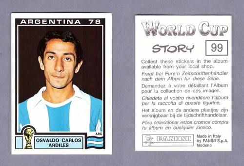 Ardiles figurine panini world - figurine,