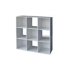 Libreria cubo 9 colore bianco