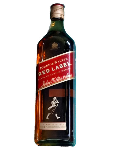 Johnnie walker red label - red,