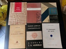 Lotto Libri Filosofia
