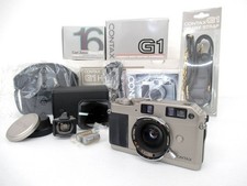 Rare [Unused] Contax G1 Green Label Hologon Set Carl Zeiss T* 16mm f8 From JAPAN