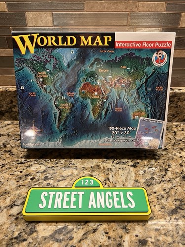 Mappa del mondo puzzle
