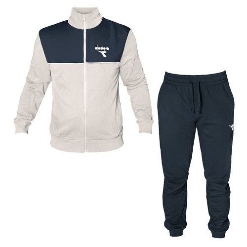 Tuta uomo diadora cotone - uomo,