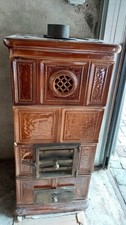 Stufa A Legna In Ceramica Anni 50