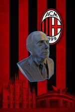 Busto 3D - Silvio Berlusconi - Leggende Milan