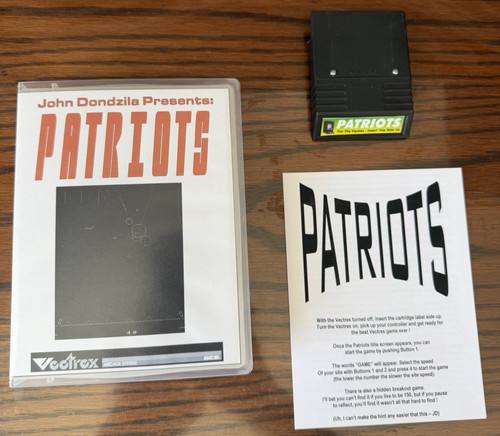 Vectrex patriots john - vectrex,