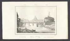 Castel angelo incisione - ,,
