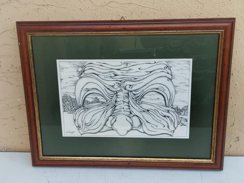 Quadro surrealista disegno - quadro,