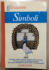"Le Garzantine "simboli "Garzanti, 1999,  2^ edizione , buono.