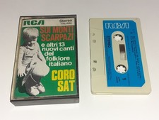 MUSICASSETTA  Coro Sat S.A.T. - Sui monti Scarpazi   1972 RCA