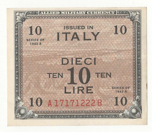 Lire serie 1943 - 10,