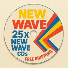 25 x New Wave CDs -80s Synth