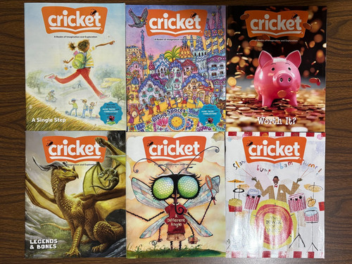 Cricket magazine year - cricket,