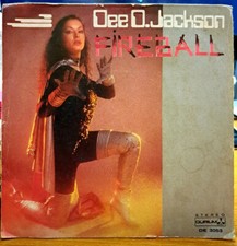 Disco vinile 45 giri Dee D. Jackson " Fireball " Jupiter rec. 1979