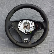 Volante IN Pelle per BMW E81 E82 E87 E88 E90 E91 E92 E93. Volante Nuovo Coperto