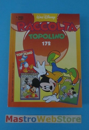 Raccolta topolino 172 - topolino,