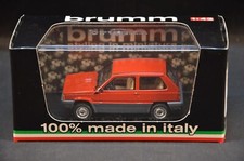 BRUMM 1/43 SEAT PANDA 35 VERSIONE 35 CV PER SPAGNA 1980 ROSSO SIAM DIE CAST