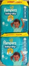 Pampers 8 Baby Dry Jumbo Pak 104st (2 confezioni di 52)