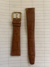 fibbia tissot dorata 14mm cinturino 18mm vintage spare repair watch