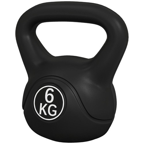 Homcom kettlebell 6kg - homcom, con