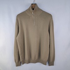 Maglione Ermenegildo Zegna 100% cashmere colore beige taglia 50 da uomo