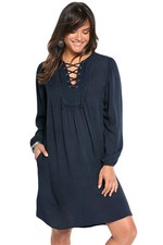 Abito aperto scollo Lacci