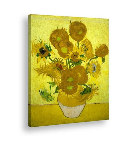 Girasoli tela quadro in - girasoli,