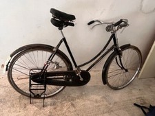 bicicletta vintage Raleigh originale color nero in buone condizioni operative