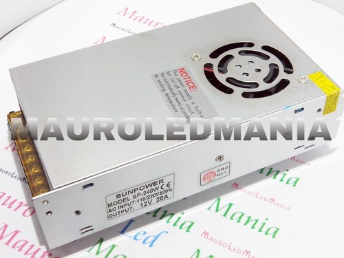 12v alimentatore 220v 240w - 220v/240w, 20a