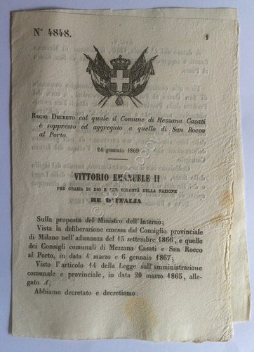 Regio decreto 4848 mezzana - regio,