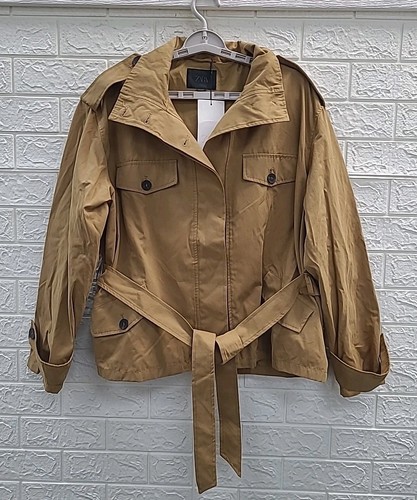 Giacca trench corta donna - , zara