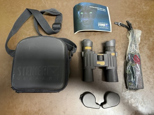 Steiner merlin 10x26 binocolo - merlin,