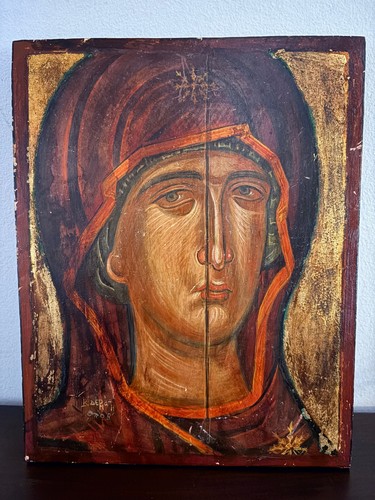 Icona greca ortodossa fatta - icona, a