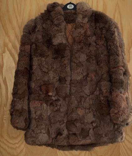 Cappotto pelliccia coniglio - cappotto, di