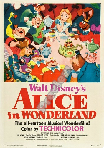 Alice wonderland disney - in,