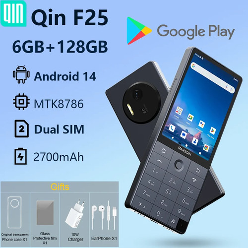 Qin f25 mini - 4g, smartphone