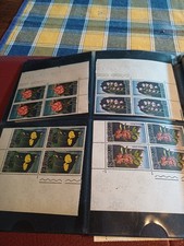 FRANCOBOLLI IN QUARTINA SERIE