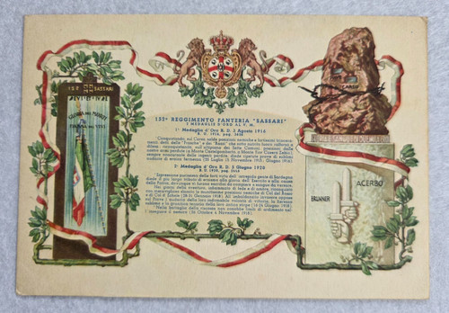Cartolina reggimentali - cartolina,