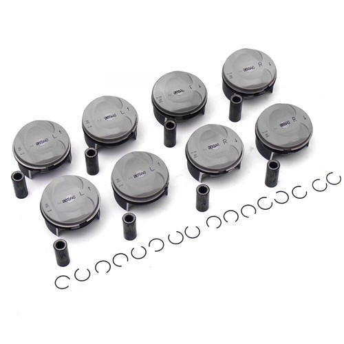 8pcs pistons with rings - , set