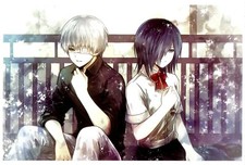 TOKYO GHOUL, CARTOLINA ORIGINALE, STAMPATA IN GIAPPONE, # 21 DI 27