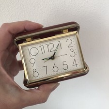 Orologio Sveglia Vintage sveglia da viaggio anni '60 funzionante Japan Tokyo