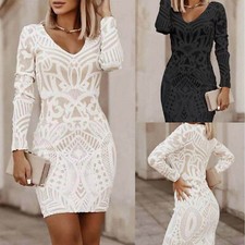 Vestito donna sexy bodycon
