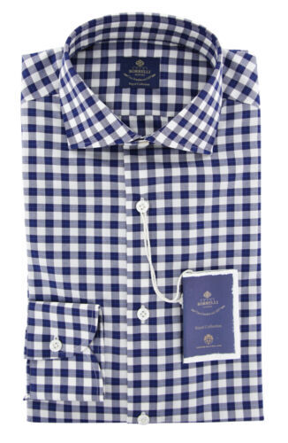 Camicia quadri blu luigi - blu,