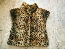 Pelliccia gilet ecologica brums senza maniche 6 anni