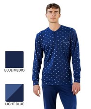 Pigiama uomo a manica lunga in